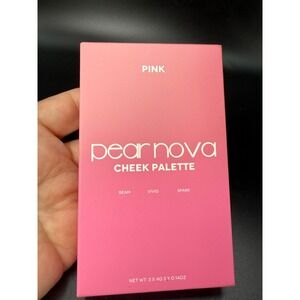 Pear Nova Pink Cheek Palette Beam Vivid Spark Cream Pearl Matte‎ Cruelty-Free